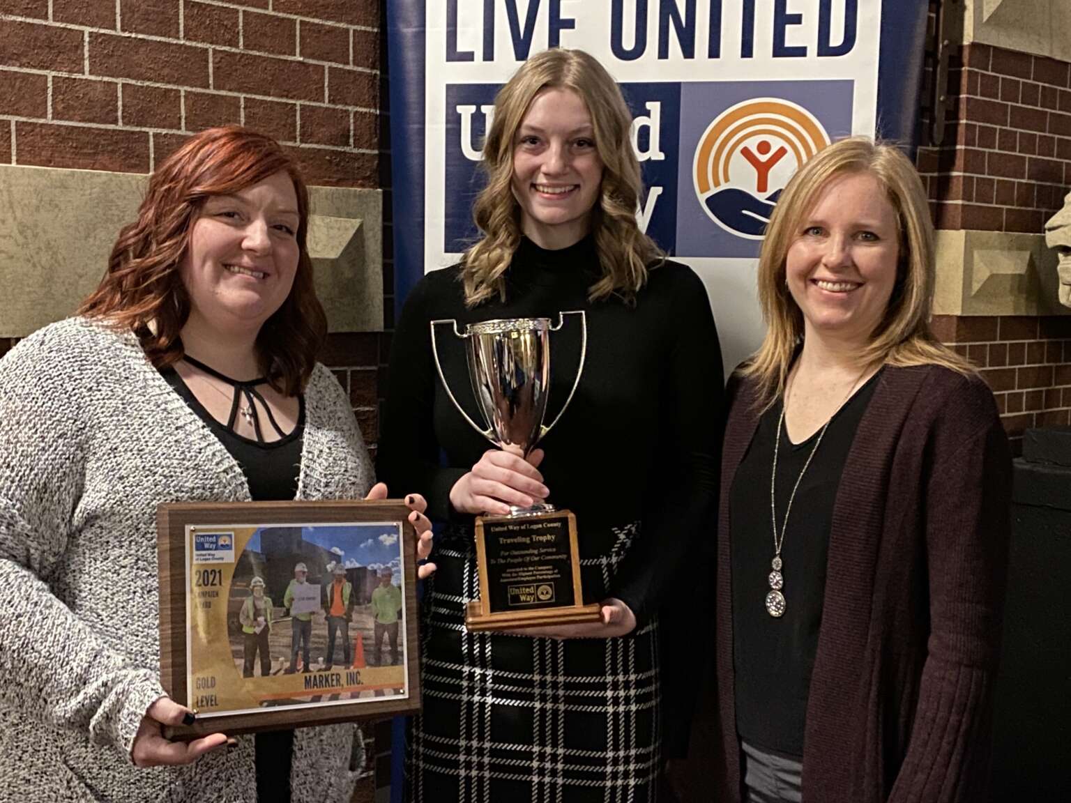 Marker Retains United Way Traveling Trophy - Marker, Inc.