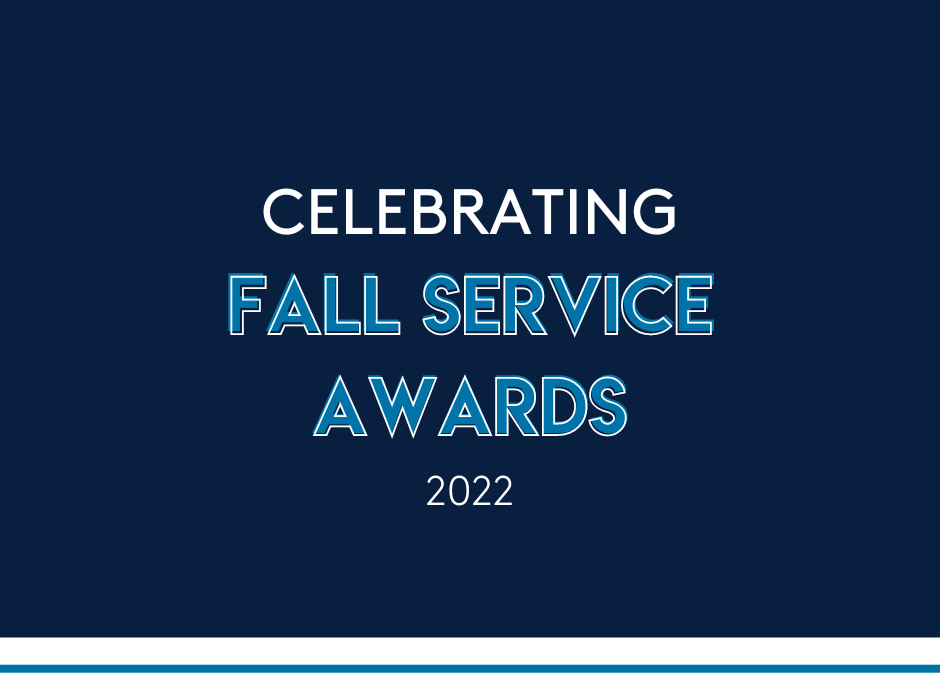 Celebrating Fall Service Awards 2022